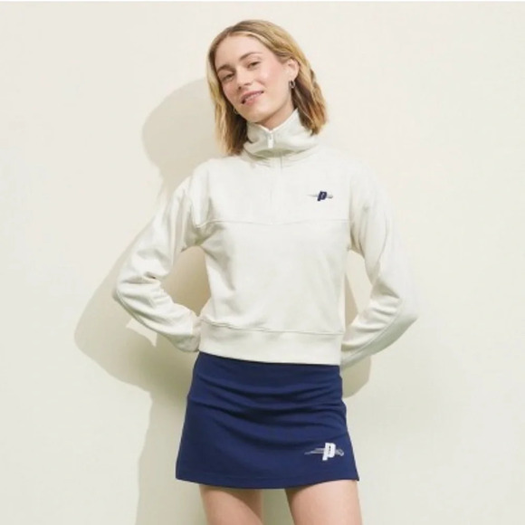 Prince Tops - Prince Pickleball Women's
French Terry 1/4 Zip Pullover
Sweatshirt  Size Medium